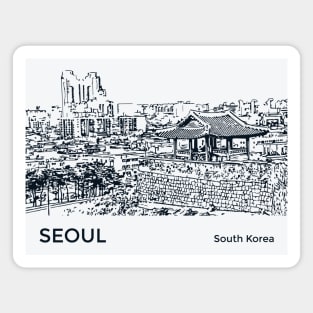 Seoul South Korea Magnet